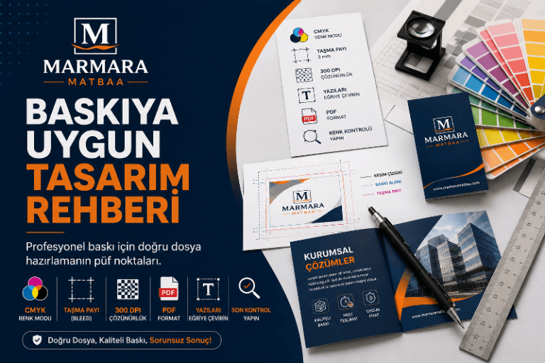 Baskıya Uygun Tasarım Rehberi | Baskı Dosyası Hazırlama Kılavuzu